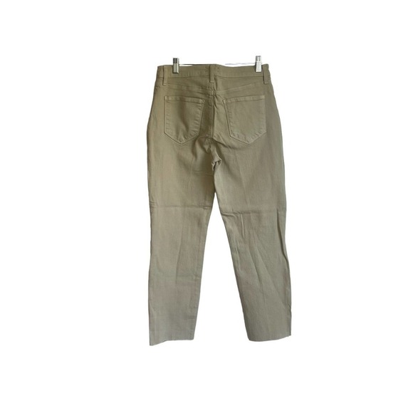 New LÁGENCE LIMESTONE HIGH RISE CROPPED SLIM SADA JEAN SIZE 28 - Picture 7 of 11